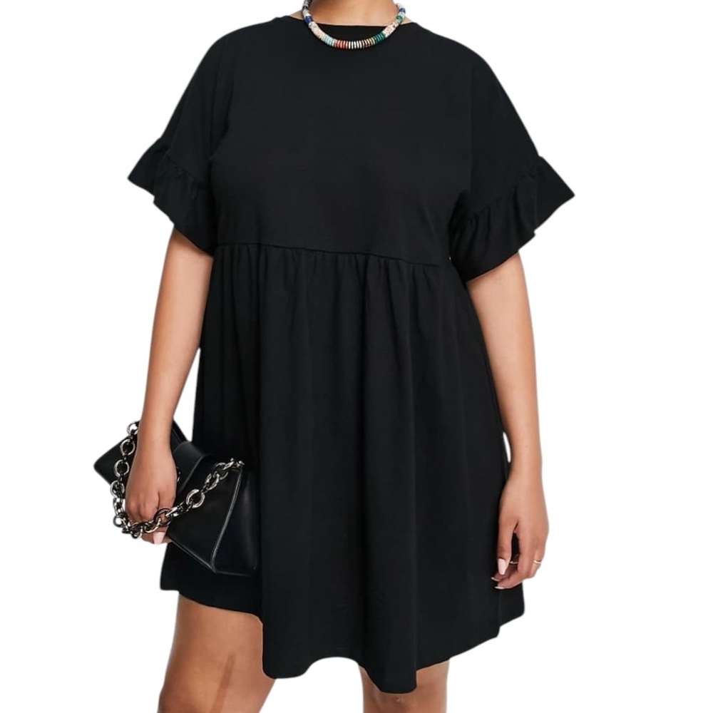 ASOS mini dress black size 8